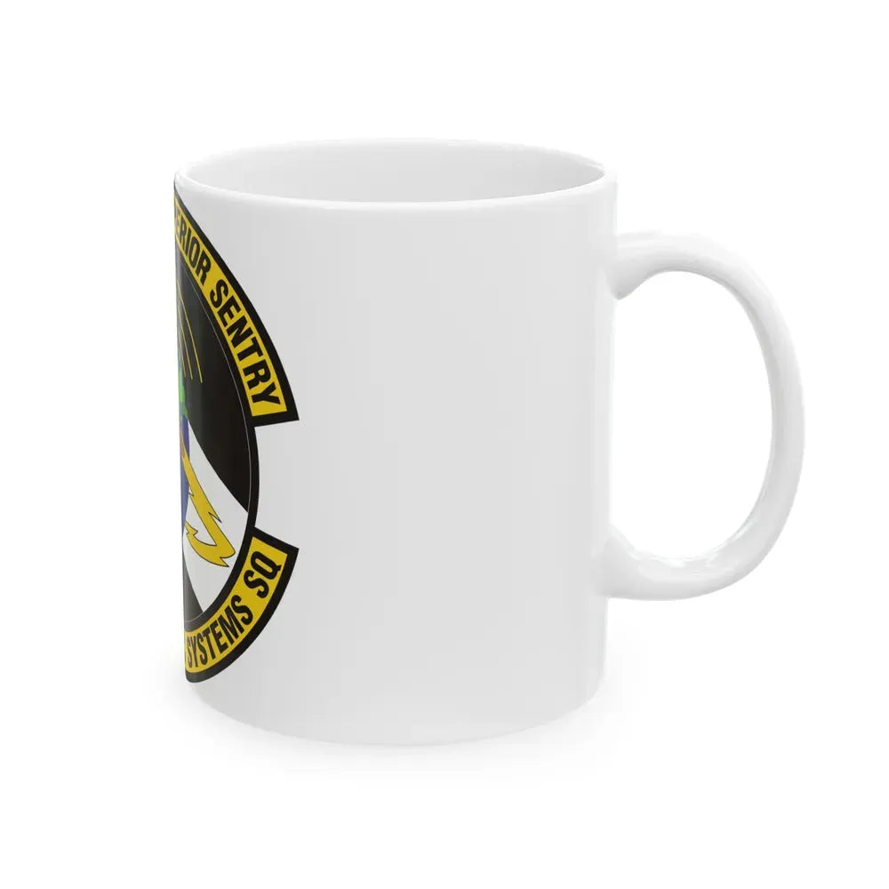 636th Electronic Systems Squadron (U.S. Air Force) White Coffee Mug - Go Mug Yourself