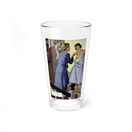 6.37 A.M., Redbook, October 1949 (Magazine Illustration) Pint Glass 16oz 16oz - Go Mug Yourself