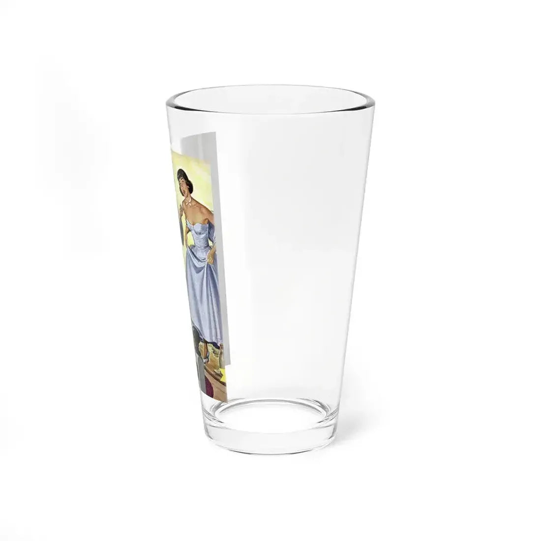 6.37 A.M., Redbook, October 1949 (Magazine Illustration) Pint Glass 16oz - Go Mug Yourself