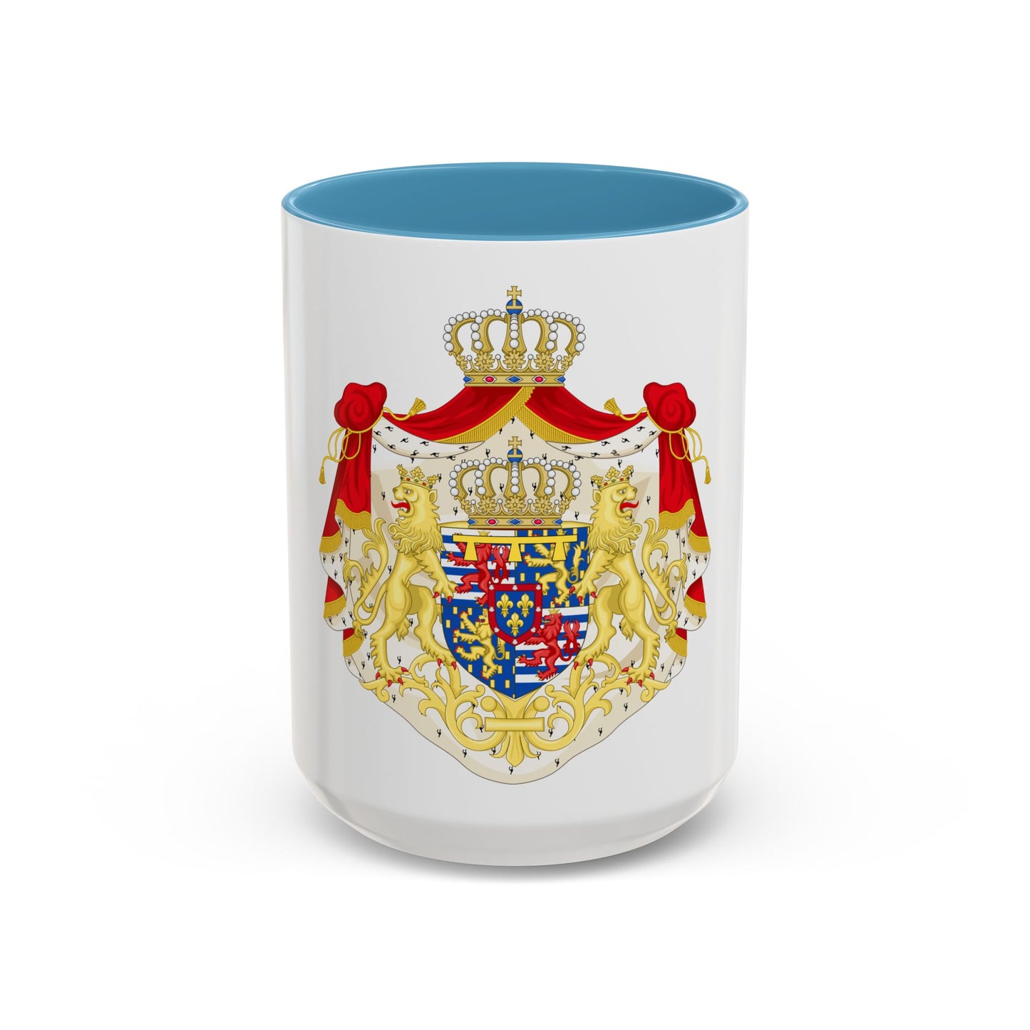 Greater coat of arms of the Hereditary Grand Duke of Luxembourg (2000) - Accent Coffee Mug
