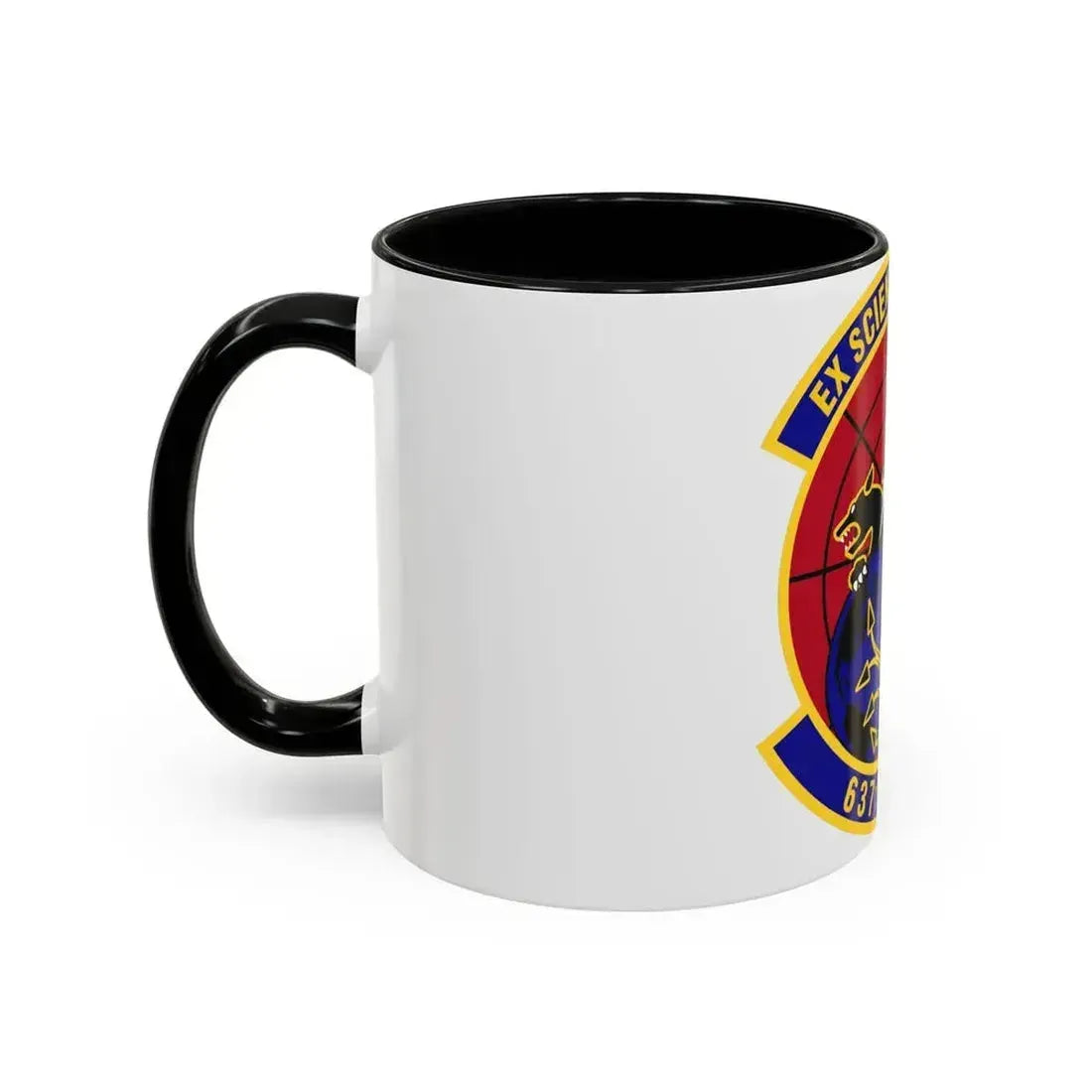 637th Electronic Systems Squadron (U.S. Air Force) Accent Coffee Mug - Go Mug Yourself