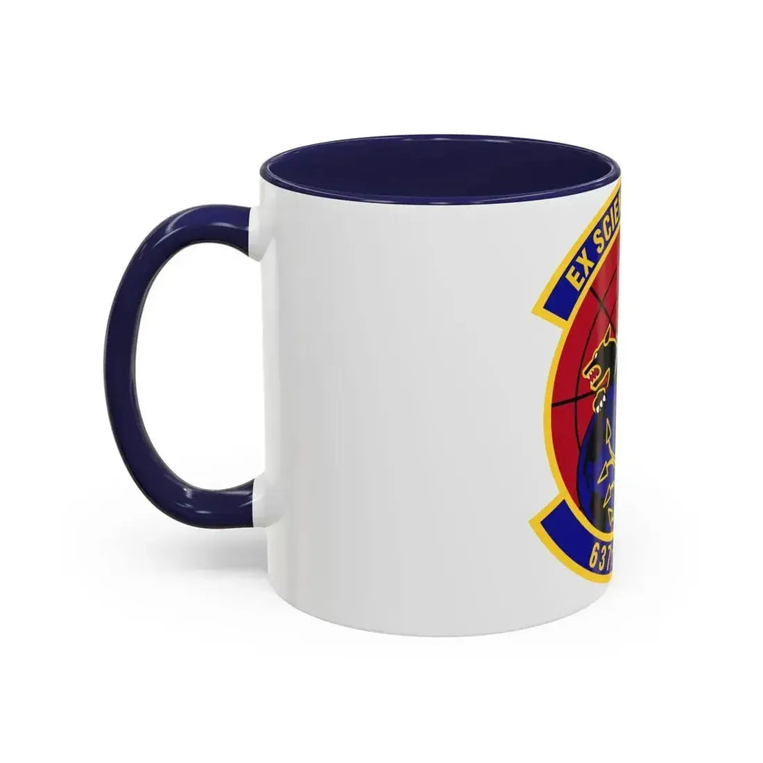 637th Electronic Systems Squadron (U.S. Air Force) Accent Coffee Mug - Go Mug Yourself