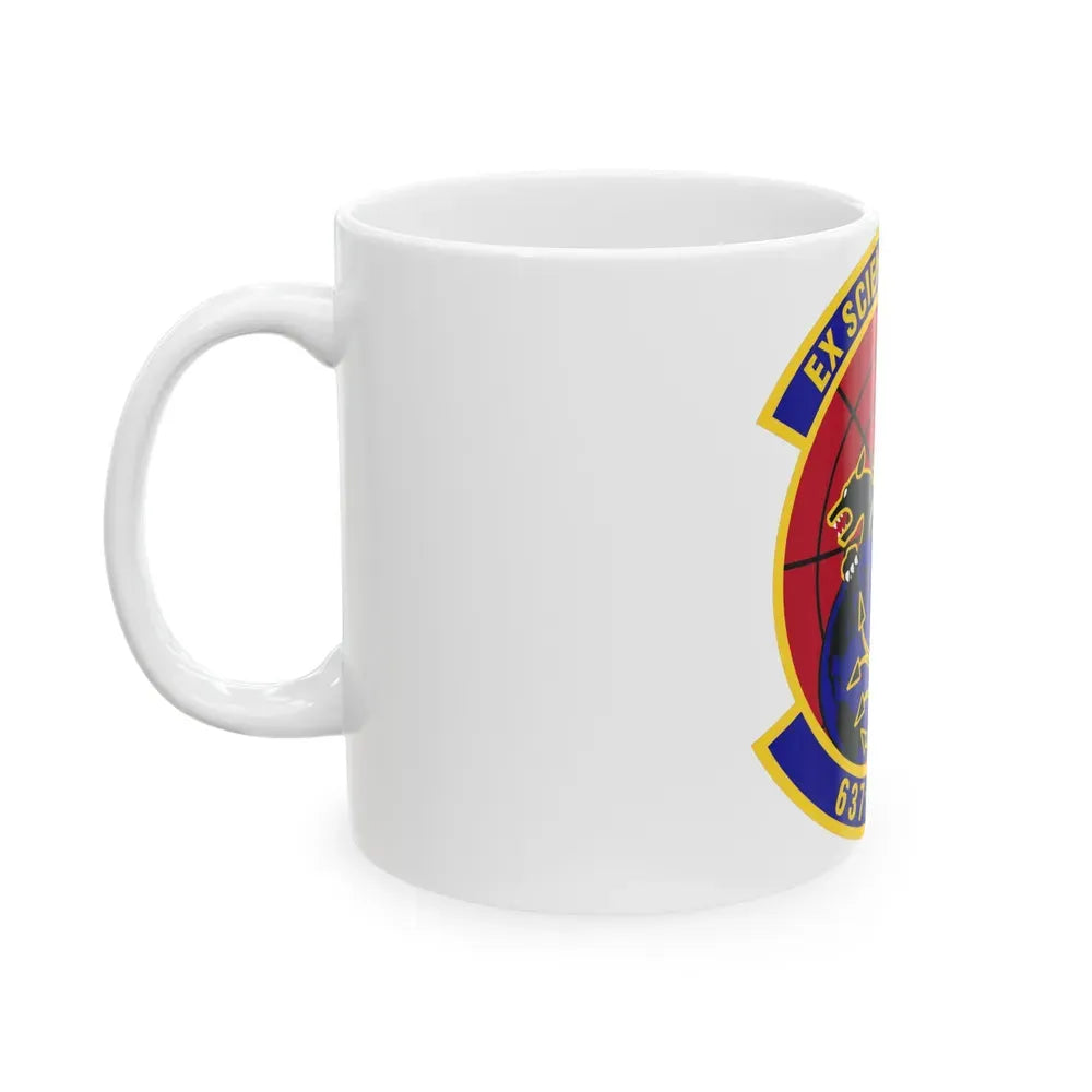 637th Electronic Systems Squadron (U.S. Air Force) White Coffee Mug - Go Mug Yourself