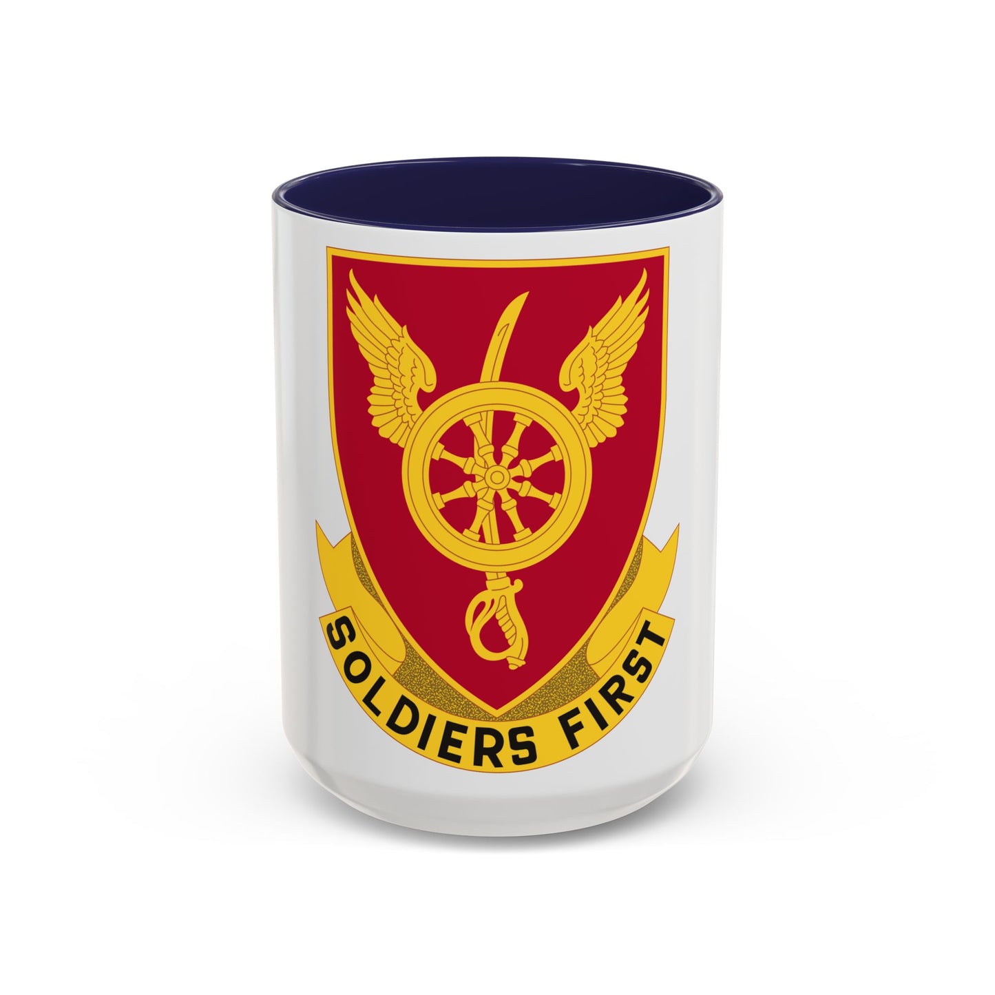 79 Ordnance Battalion Obsolete Insignia (U.S. Army) Accent Coffee Mug