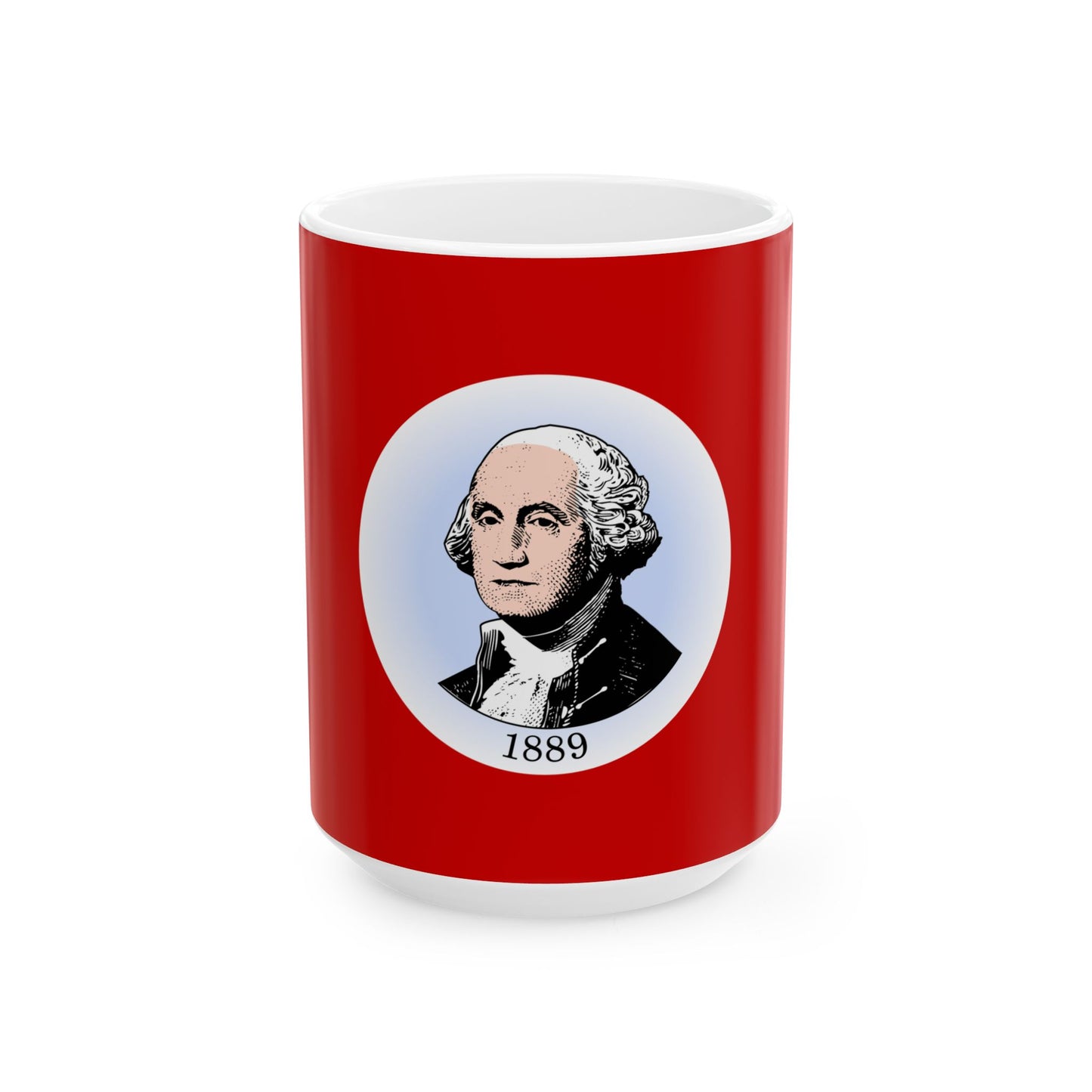 Liggett Myers Washington flag (United States) White Coffee Mug