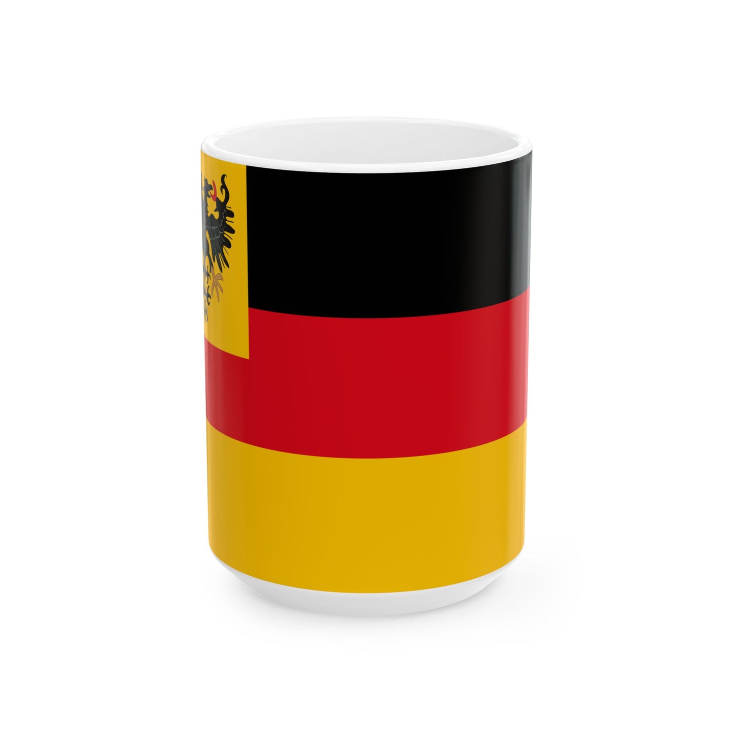 War ensign of the German Empire Navy 1848-1852 (Germany) White Coffee Mug
