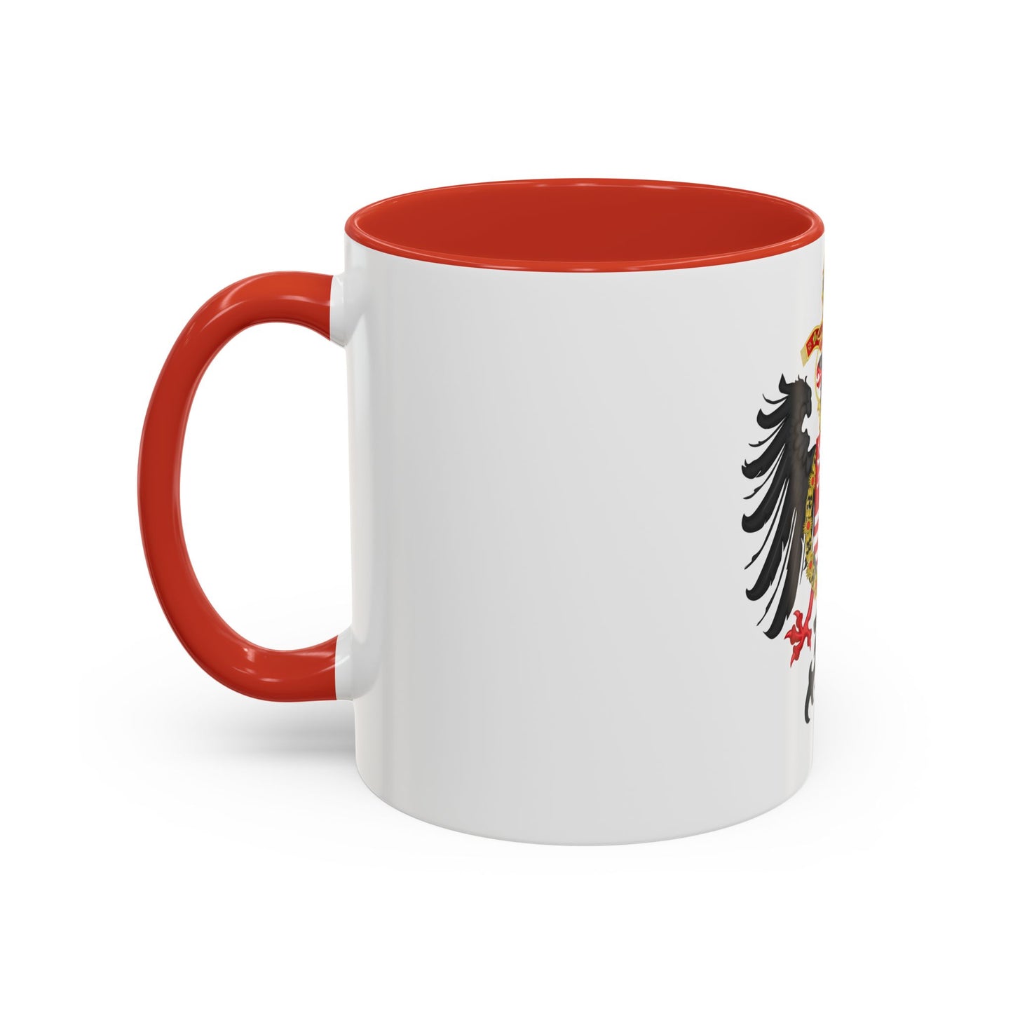 Greater Coat of Arms of Ferdinand I, Holy Roman Emperor - Accent Coffee Mug