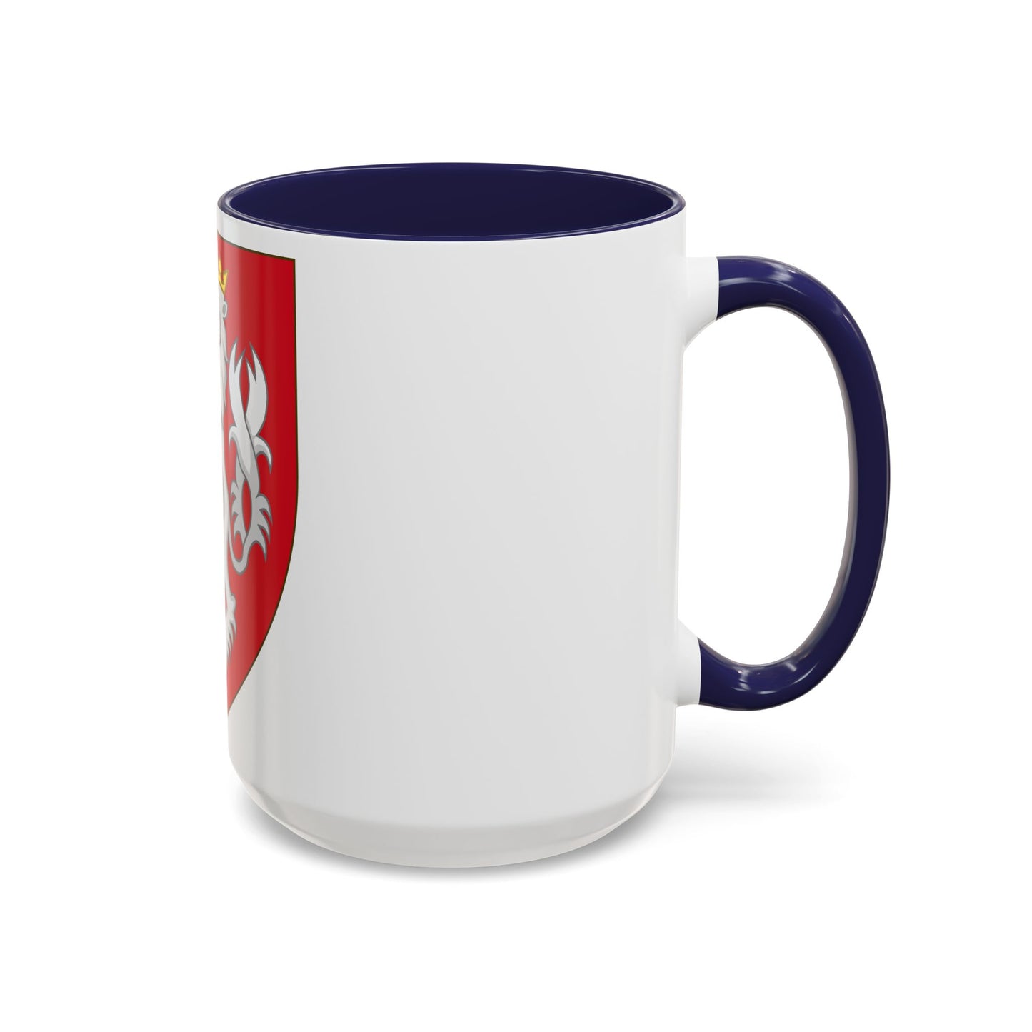 Coat of arms of the House of Luxembourg-Bohemia - Accent Coffee Mug