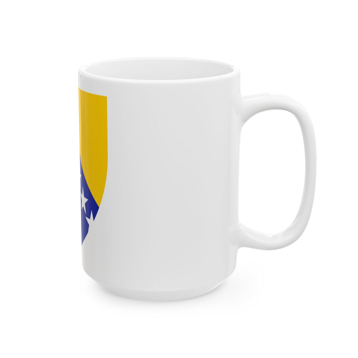 Coat of arms of Bosnia and Herzegovina - White Coffee Mug