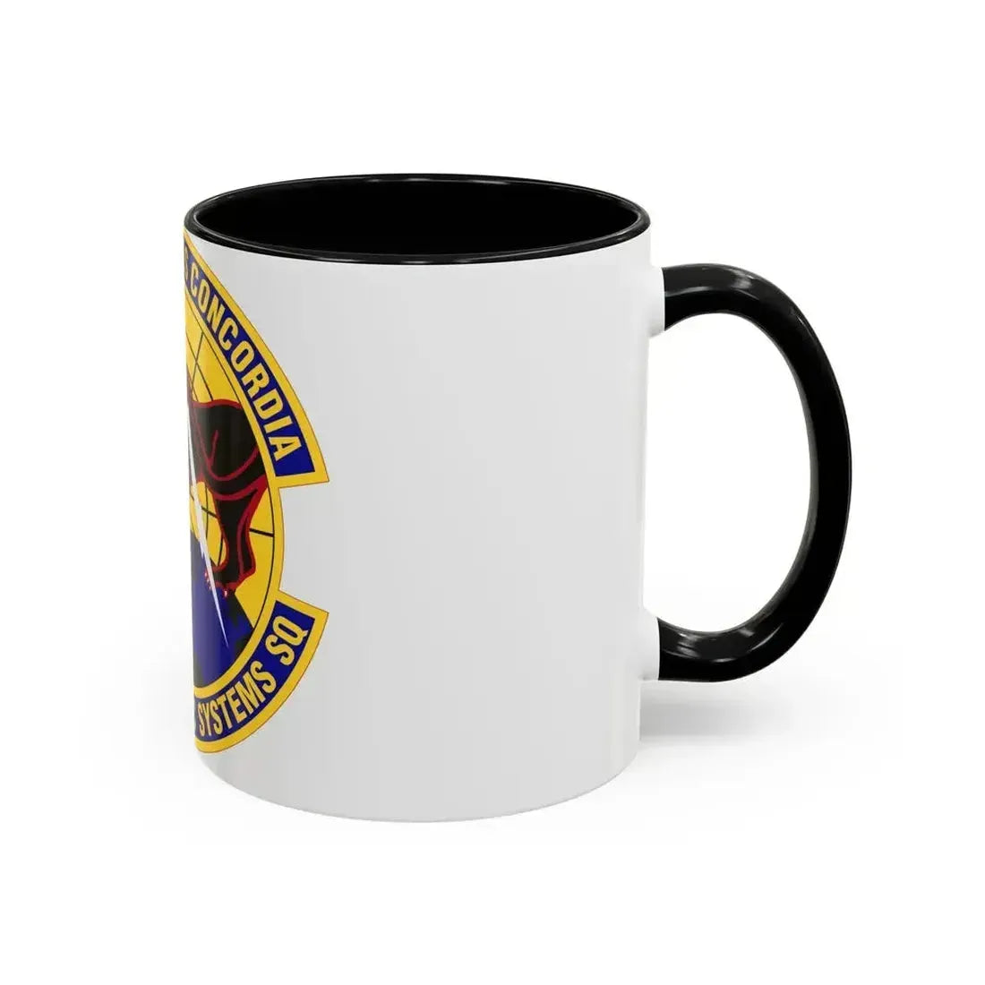 638th Electronic Systems Squadron (U.S. Air Force) Accent Coffee Mug - Go Mug Yourself