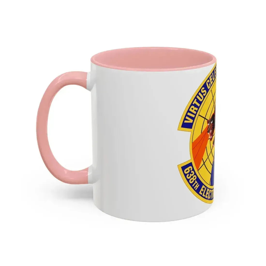 638th Electronic Systems Squadron (U.S. Air Force) Accent Coffee Mug - Go Mug Yourself
