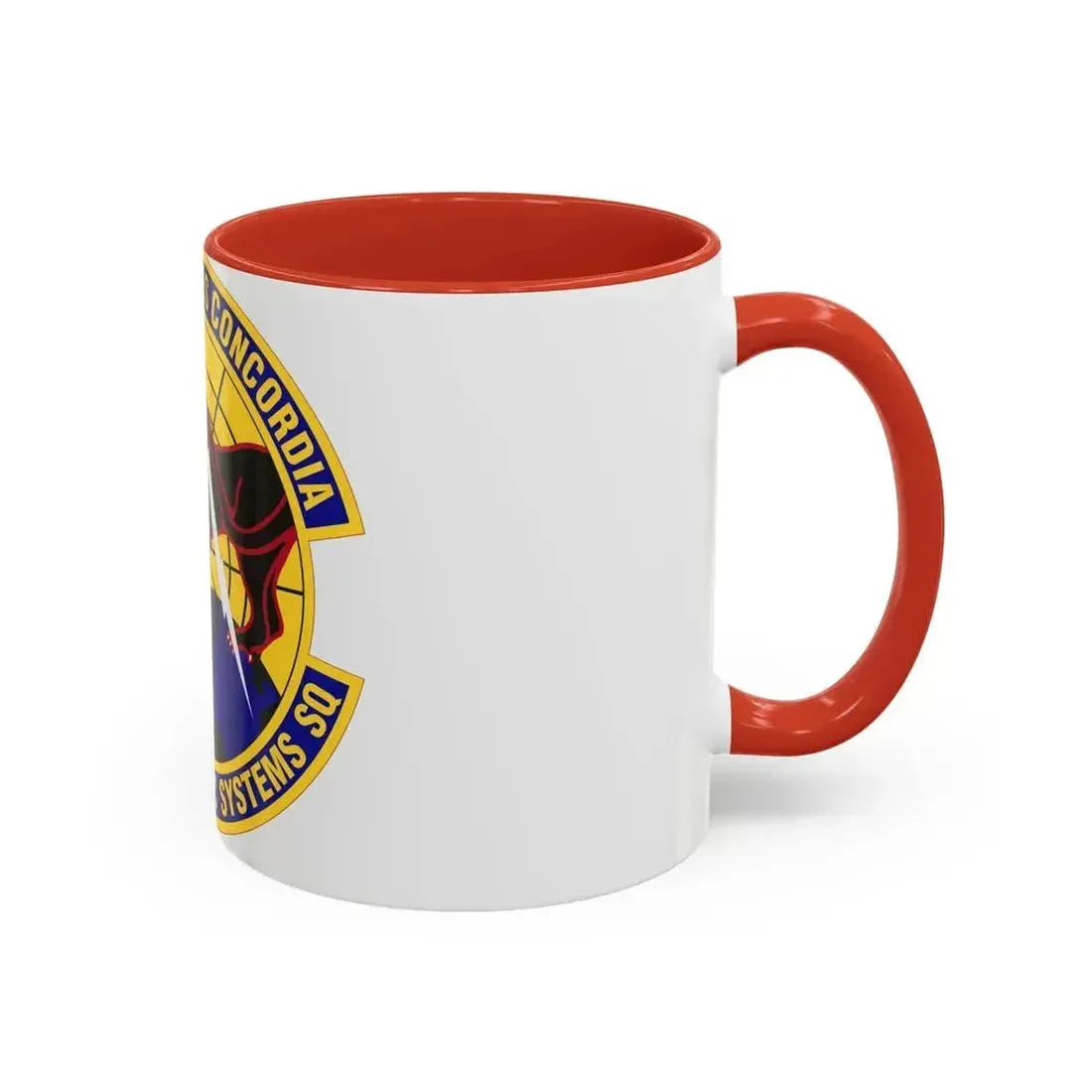 638th Electronic Systems Squadron (U.S. Air Force) Accent Coffee Mug - Go Mug Yourself