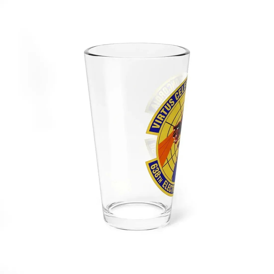 638th Electronic Systems Squadron (U.S. Air Force) Pint Glass 16oz - Go Mug Yourself