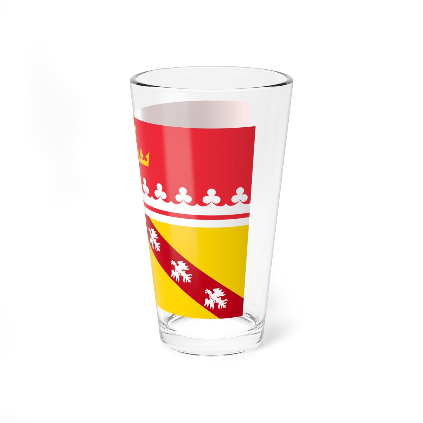 Proposed design for the flag of Grand Est (France) Pint Glass 16oz