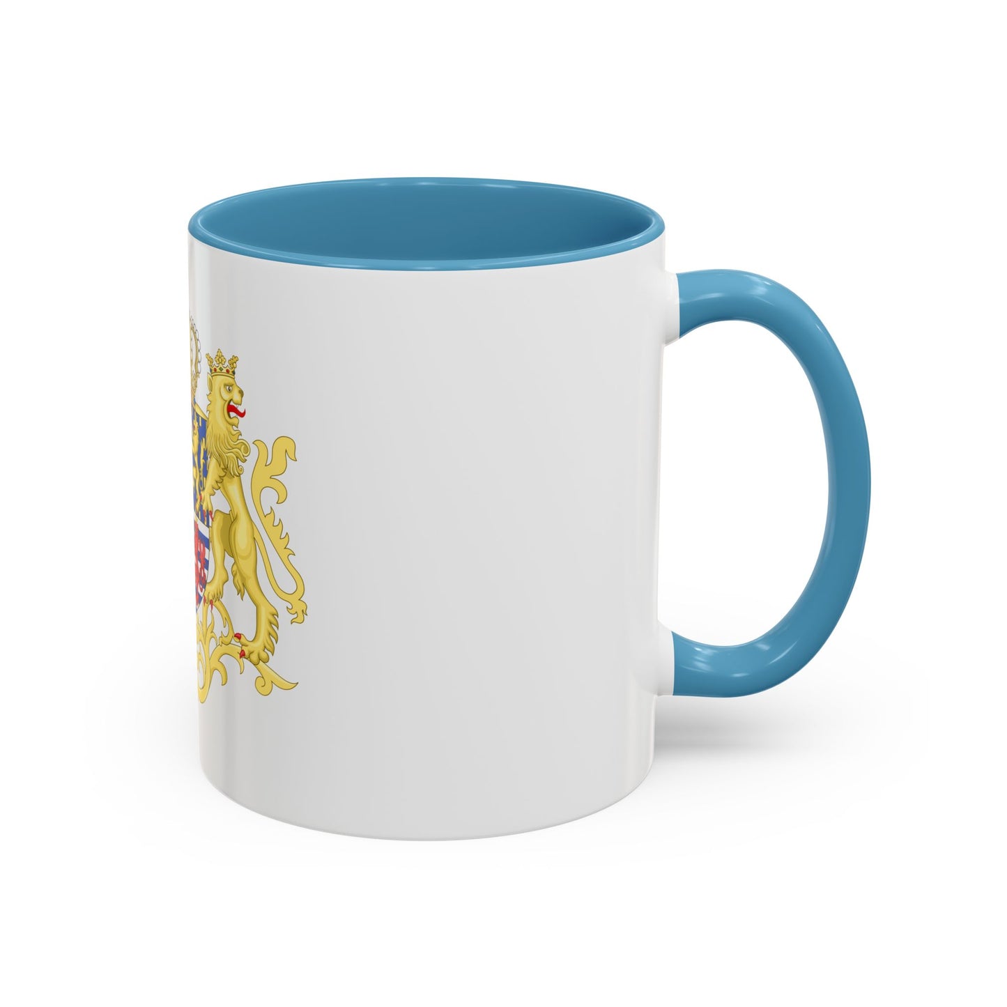 Middle coat of arms of the Grand Duke of Luxembourg (2000) - Accent Coffee Mug