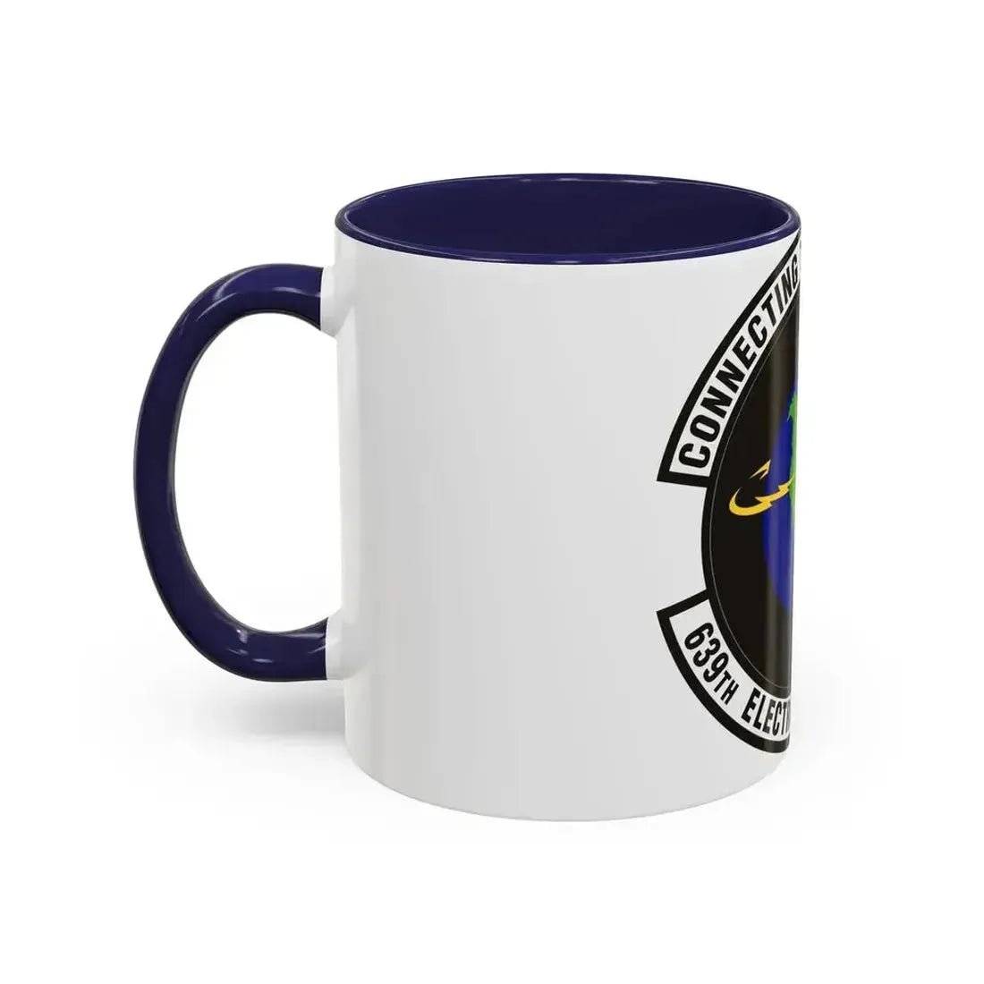 639th Electronic Systems Squadron (U.S. Air Force) Accent Coffee Mug - Go Mug Yourself