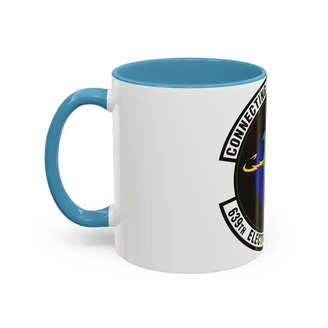 639th Electronic Systems Squadron (U.S. Air Force) Accent Coffee Mug - Go Mug Yourself