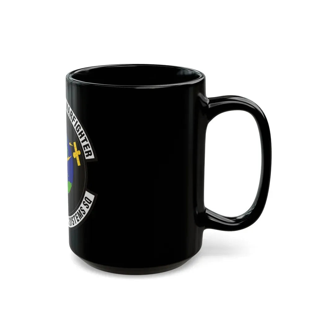 639th Electronic Systems Squadron (U.S. Air Force) Black Coffee Mug - Go Mug Yourself