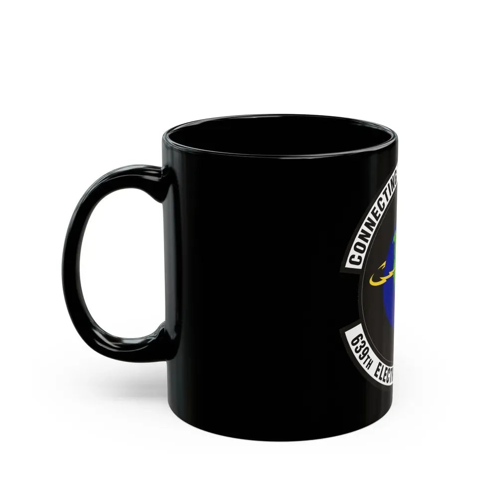639th Electronic Systems Squadron (U.S. Air Force) Black Coffee Mug - Go Mug Yourself