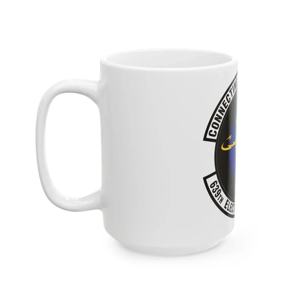 639th Electronic Systems Squadron (U.S. Air Force) White Coffee Mug - Go Mug Yourself