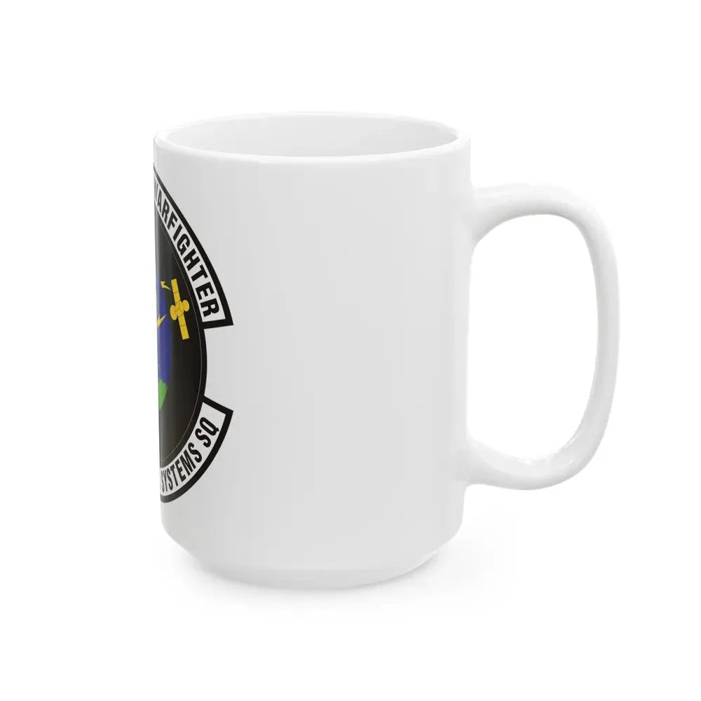 639th Electronic Systems Squadron (U.S. Air Force) White Coffee Mug - Go Mug Yourself