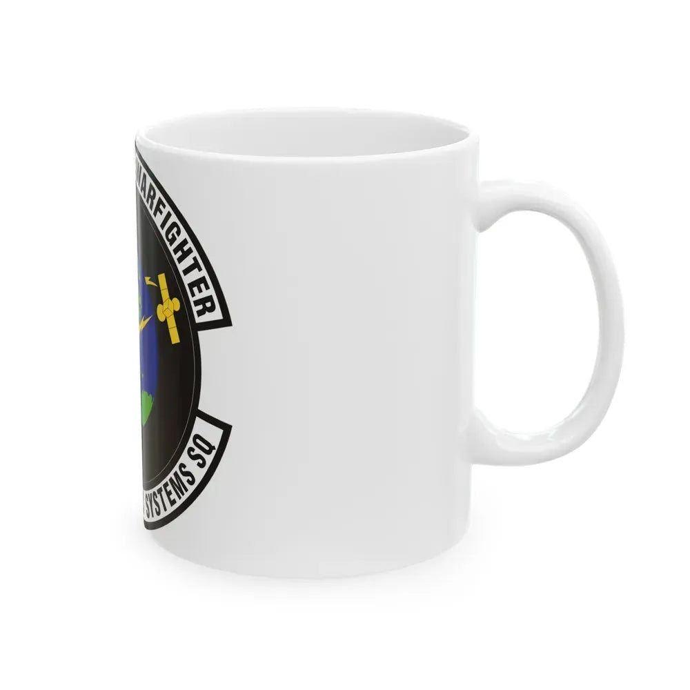 639th Electronic Systems Squadron (U.S. Air Force) White Coffee Mug - Go Mug Yourself