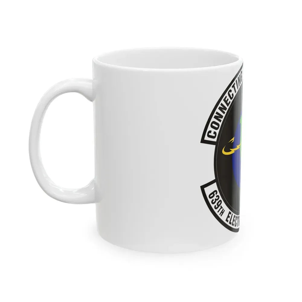 639th Electronic Systems Squadron (U.S. Air Force) White Coffee Mug - Go Mug Yourself