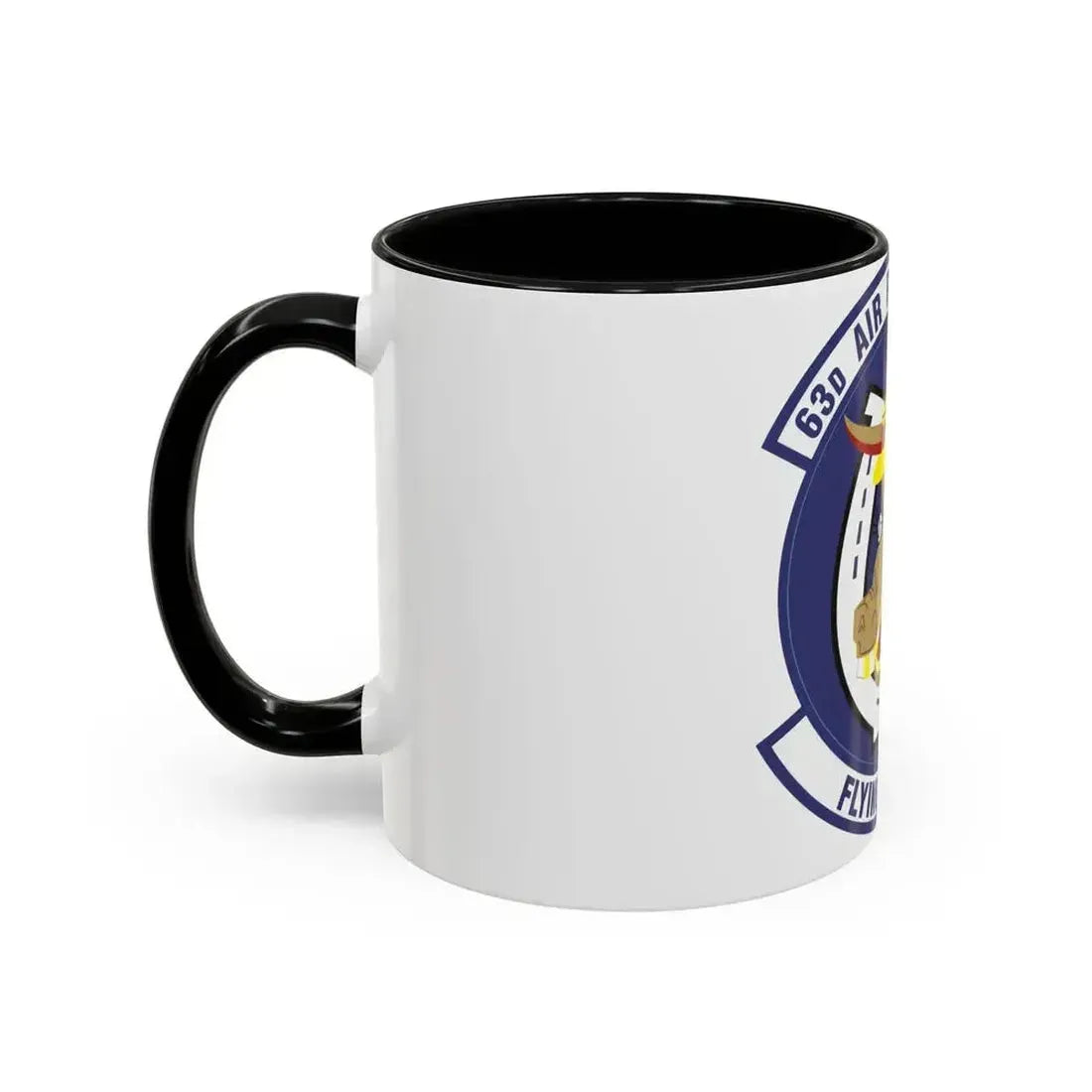 63d Air Refueling Squadron (U.S. Air Force) Accent Coffee Mug - Go Mug Yourself