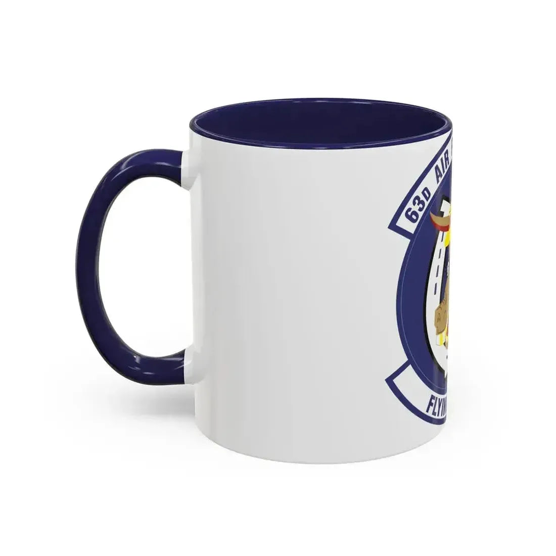 63d Air Refueling Squadron (U.S. Air Force) Accent Coffee Mug - Go Mug Yourself