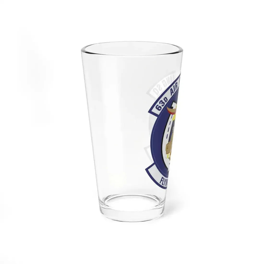 63d Air Refueling Squadron (U.S. Air Force) Pint Glass 16oz - Go Mug Yourself