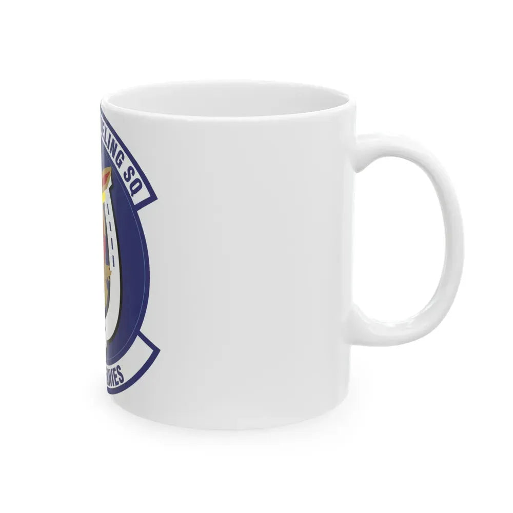 63d Air Refueling Squadron (U.S. Air Force) White Coffee Mug - Go Mug Yourself