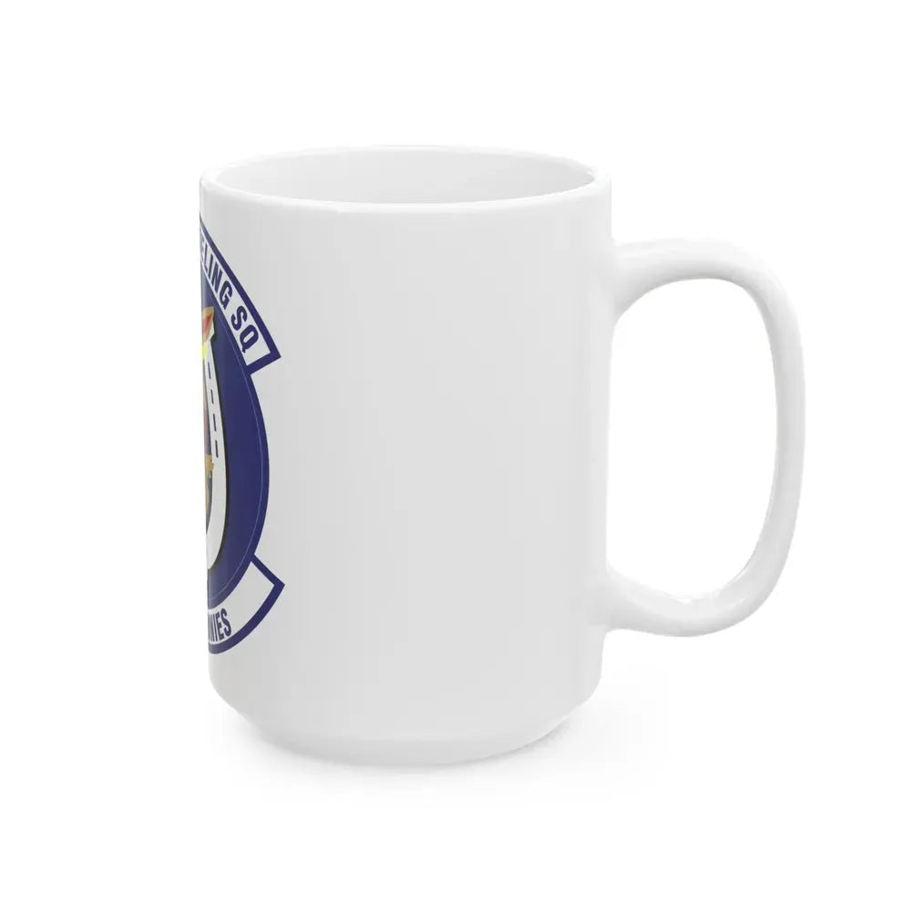 63d Air Refueling Squadron (U.S. Air Force) White Coffee Mug - Go Mug Yourself
