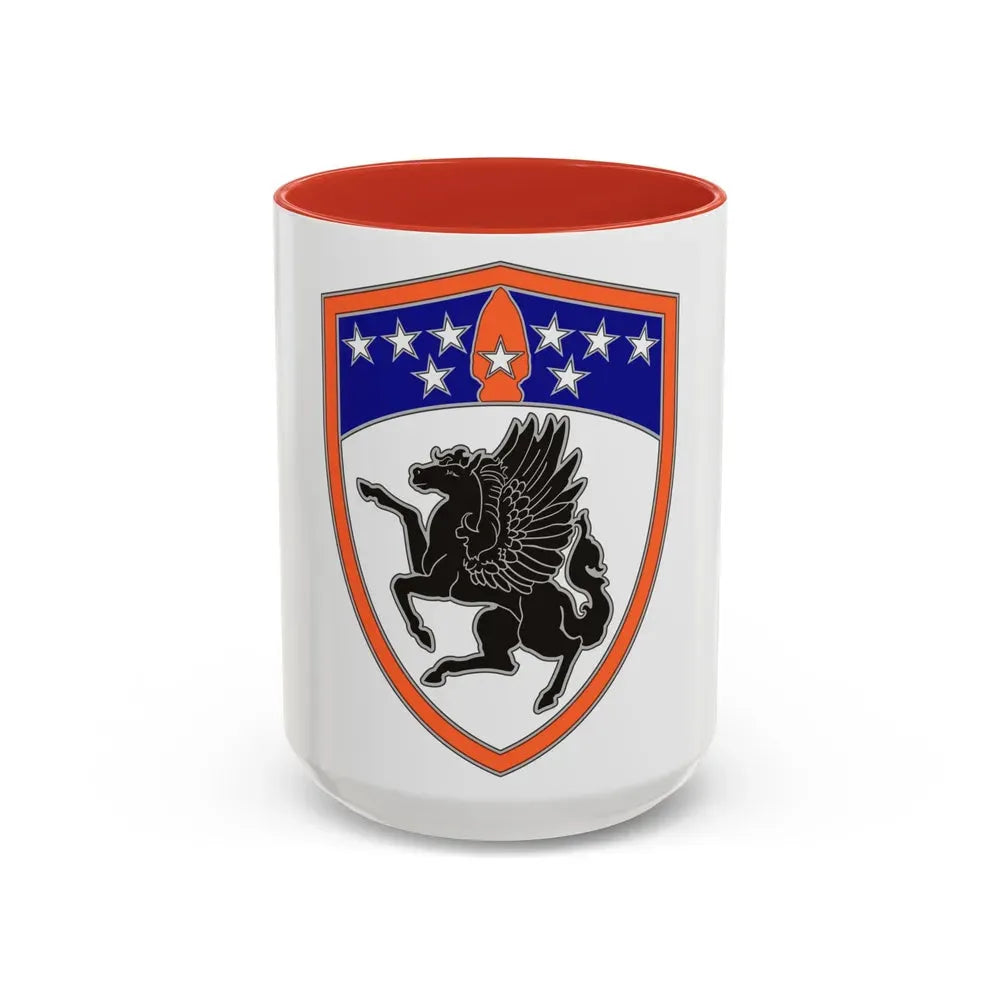 63rd Aviation Brigade (U.S. Army) Accent Coffee Mug 15oz Red - Go Mug Yourself
