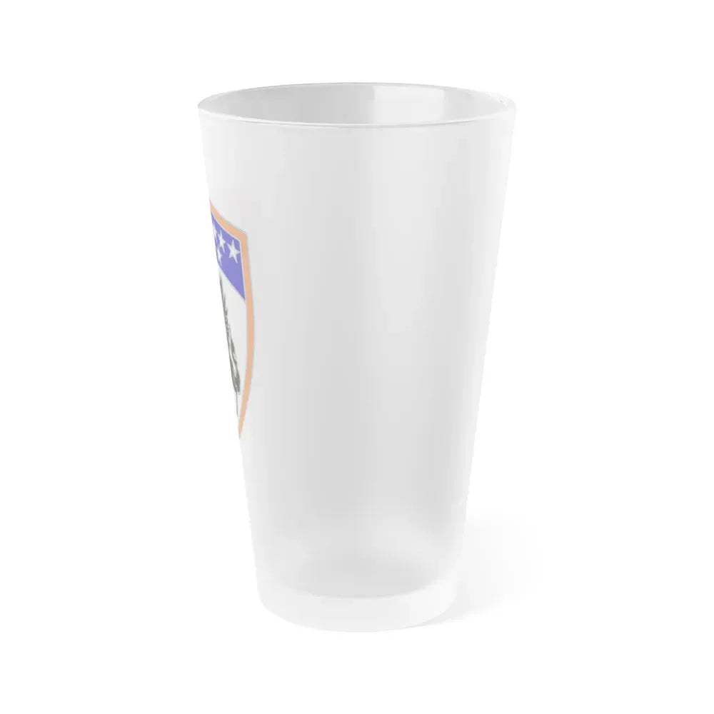 63rd Aviation Brigade (U.S. Army) Frosted Pint Glass 16oz - Go Mug Yourself