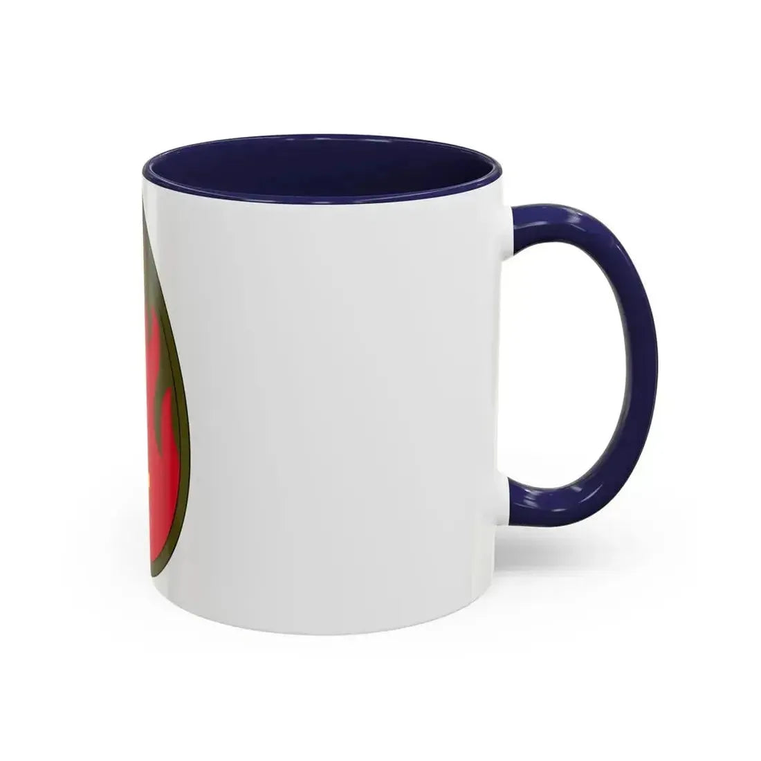 63rd Infantry Division SSI (U.S. Army) Accent Coffee Mug - Go Mug Yourself