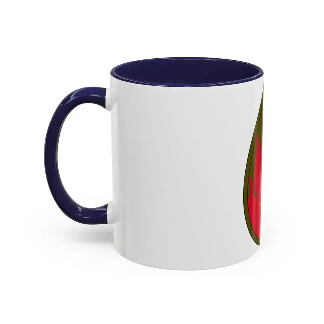 63rd Infantry Division SSI (U.S. Army) Accent Coffee Mug - Go Mug Yourself