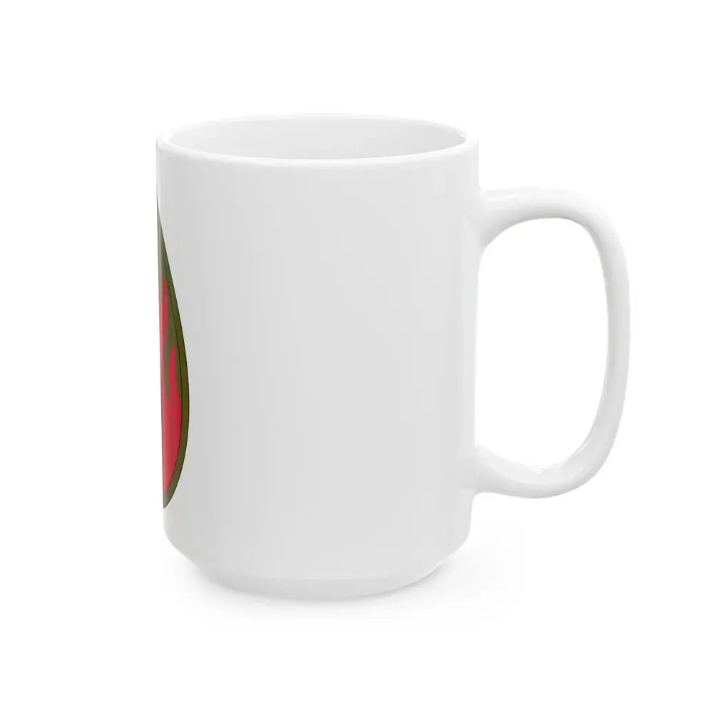 63rd Infantry Division SSI (U.S. Army) White Coffee Mug - Go Mug Yourself