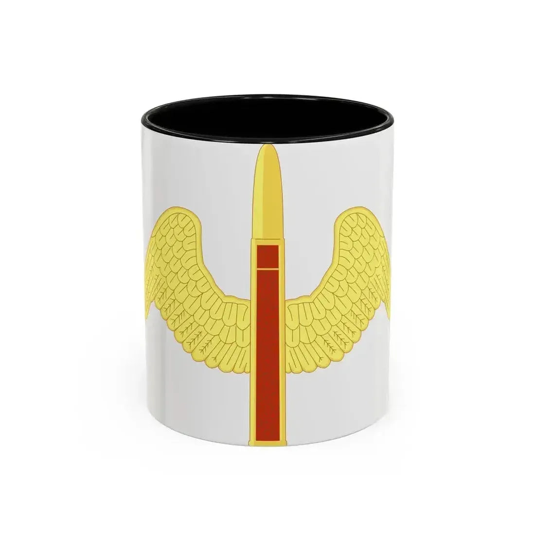 64 Antiaircraft Artillery Battalion (U.S. Army) Accent Coffee Mug 11oz Black - Go Mug Yourself