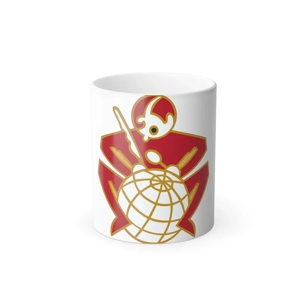 64 Engineer Battalion (U.S. Army) Color Changing Coffee Mug 11oz - Go Mug Yourself