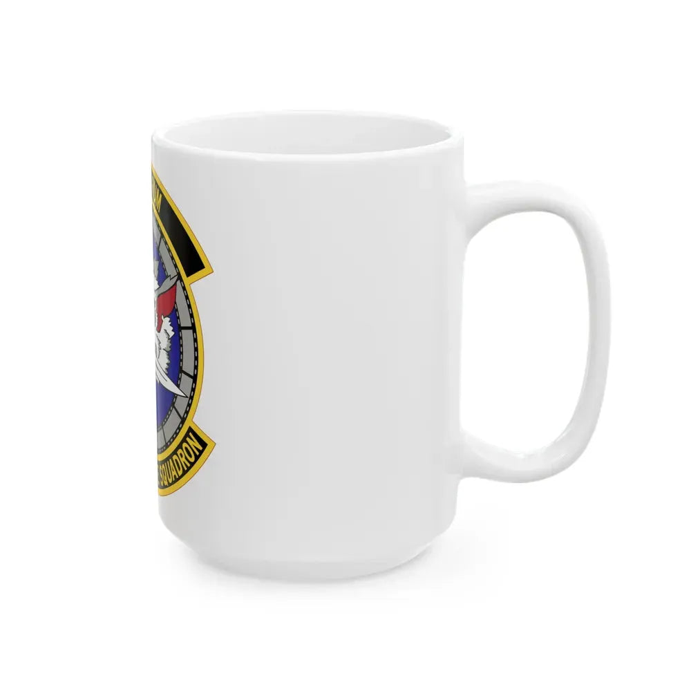 64 Intelligence Squadron AFRC (U.S. Air Force) White Coffee Mug - Go Mug Yourself