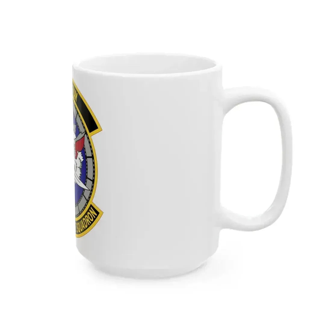 64 Intelligence Squadron AFRC (U.S. Air Force) White Coffee Mug - Go Mug Yourself