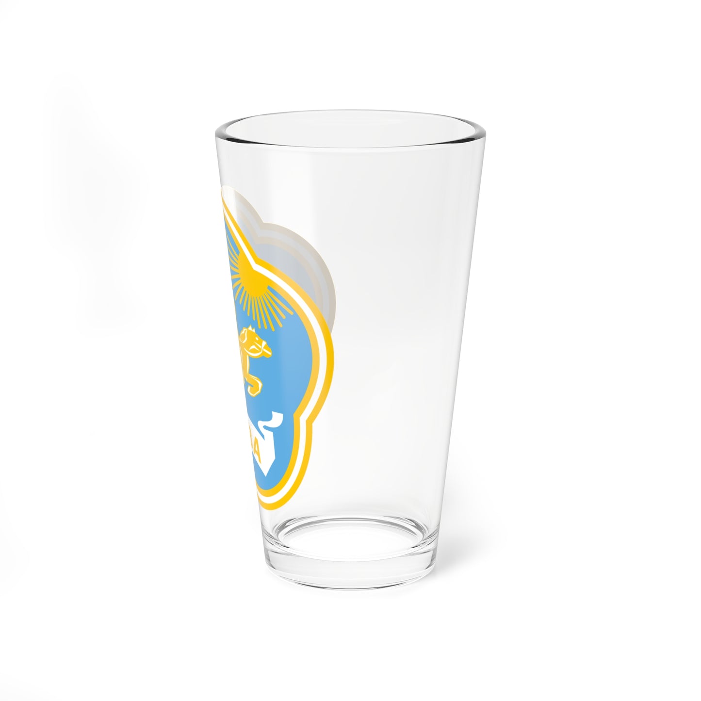 Coat of arms of Tuva (Russia) (Coat of Arms) Pint Glass 16oz