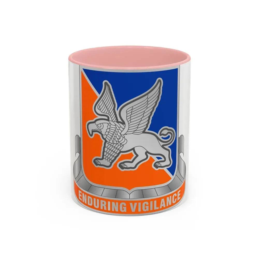 641 Aviation Regiment (U.S. Army) Accent Coffee Mug 11oz Pink - Go Mug Yourself
