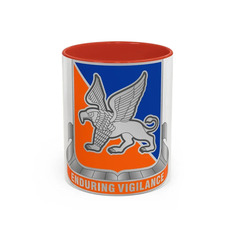 641 Aviation Regiment (U.S. Army) Accent Coffee Mug 11oz Red - Go Mug Yourself