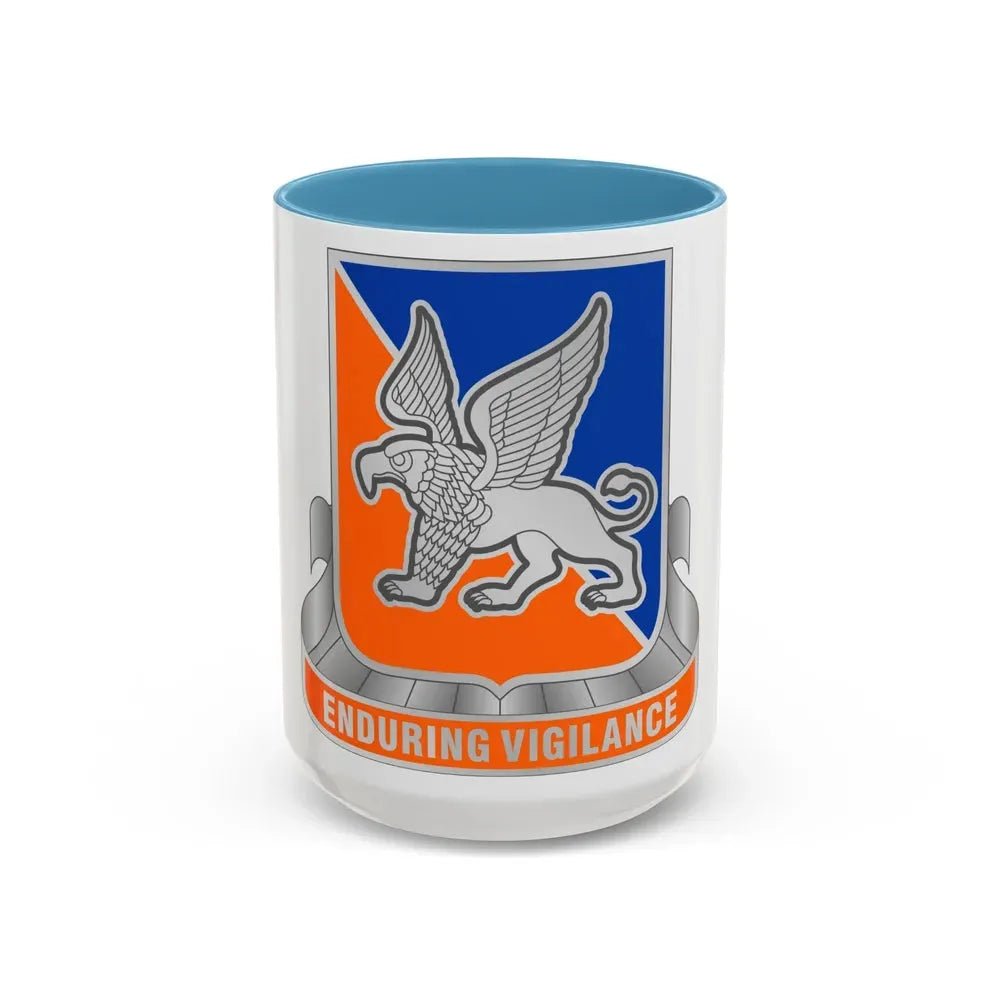 641 Aviation Regiment (U.S. Army) Accent Coffee Mug 15oz Light Blue - Go Mug Yourself