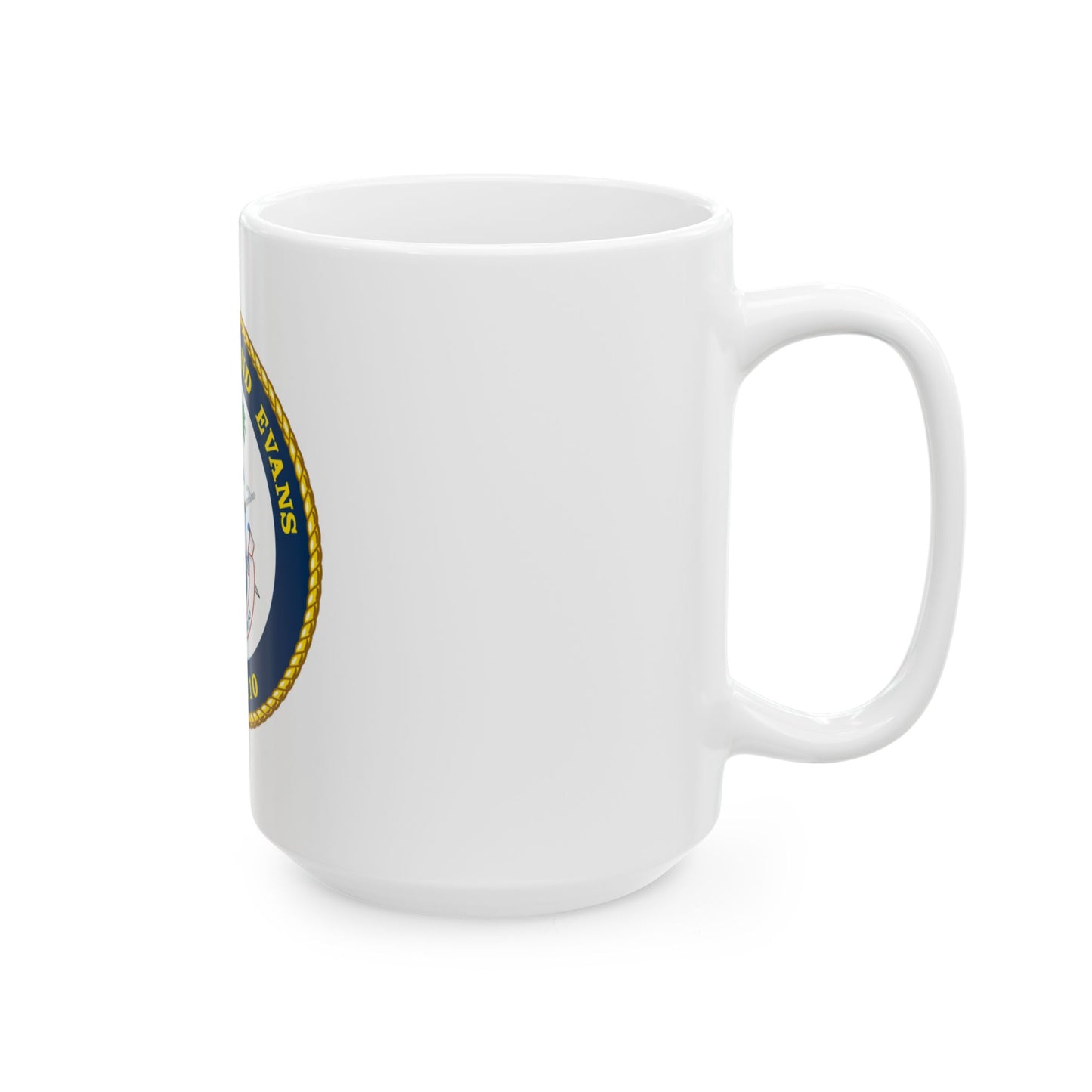 USCGC Raymond Evans WPC 1110 (U.S. Coast Guard) White Coffee Mug