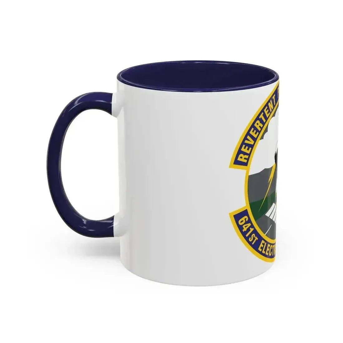 641st Electronic Systems Squadron (U.S. Air Force) Accent Coffee Mug - Go Mug Yourself