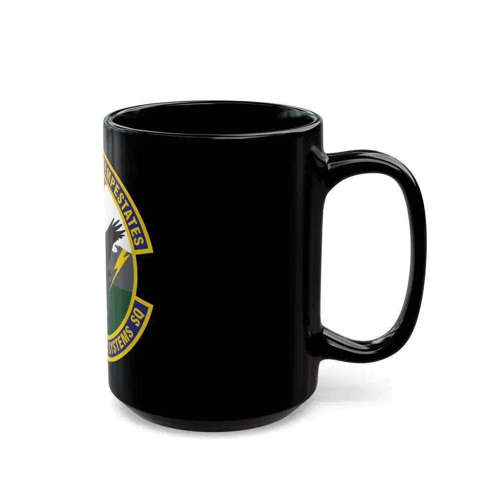 641st Electronic Systems Squadron (U.S. Air Force) Black Coffee Mug - Go Mug Yourself