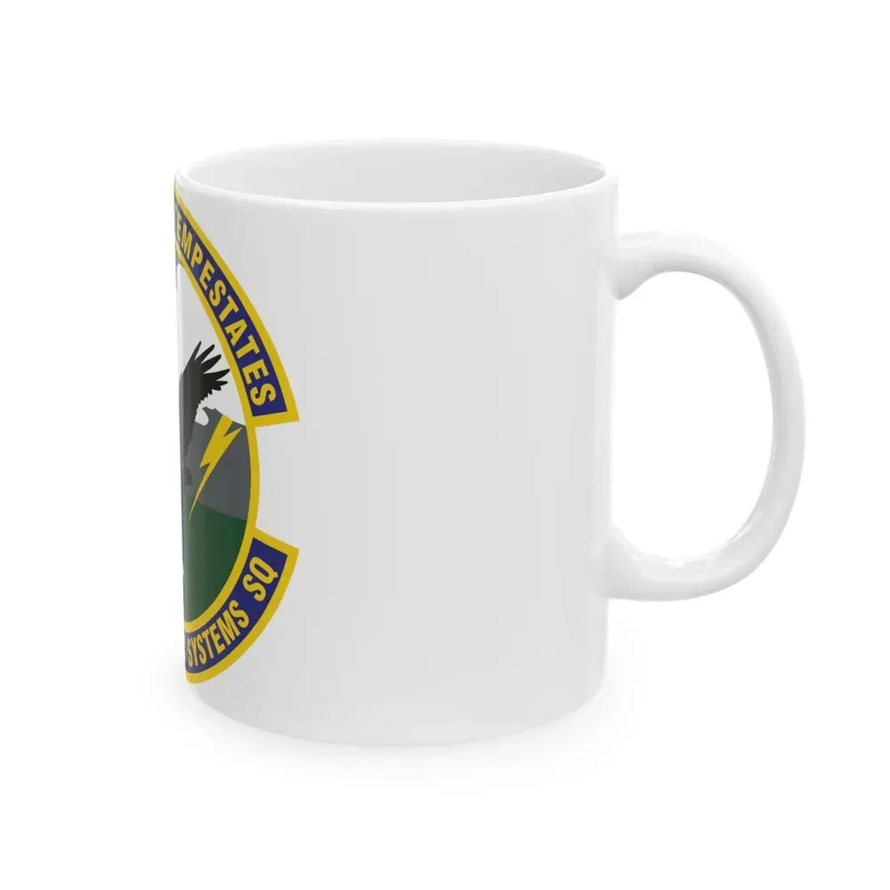 641st Electronic Systems Squadron (U.S. Air Force) White Coffee Mug - Go Mug Yourself