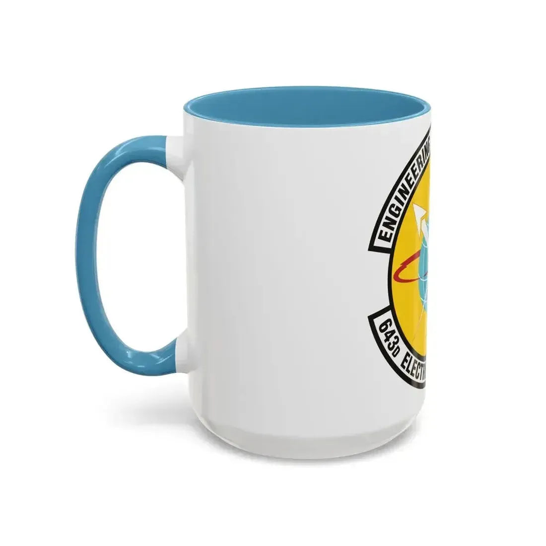 643d Electronic Systems Squadron (U.S. Air Force) Accent Coffee Mug - Go Mug Yourself